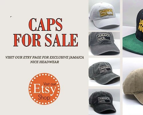 *New Release* Caps For Sale!  yesjamaicanice.com/post/caps-for-…. Everyone deserves a crown. Visit Jamaica Nice's Etsy page online for exclusive headwear. #jamaicanice #yesjamaicanice #giftideas #madeinjamaica