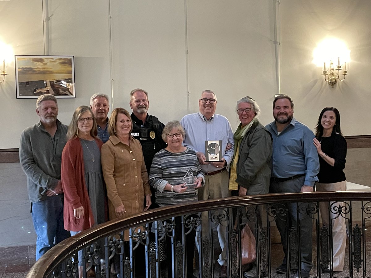 dgcoem's tweet photo. Bob Newton was recognized for more than 40 years of service to Douglas County, Douglas County Emergency Management and the Local Emergency Planning Committee during last week’s County Commission meeting. #ThankYou #DedicationToService https://t.co/HeyDIDIk5T