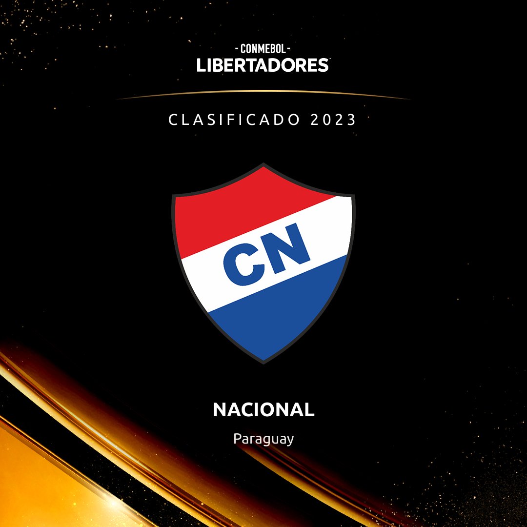 Libertadores's tweet photo. 👋🇵🇾 ¡Bienvenido! @clubnacionalpy se aseguró un lugar en la CONMEBOL #Libertadores 2023.

🏆 Finalista en 2014, será su novena participación en la competencia. 

#GloriaEterna https://t.co/Gz68l99TeO