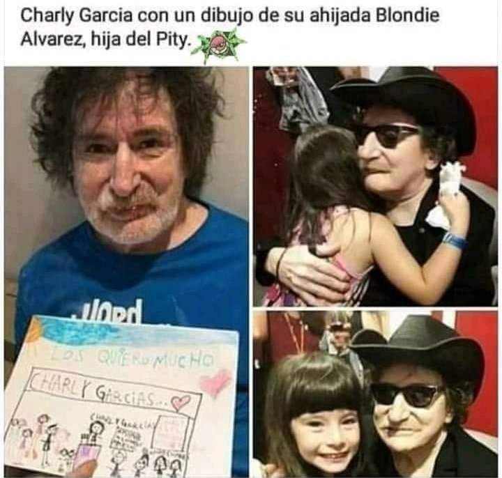 Cumplió 71 años el padrino de Blondie Álvarez ❤️