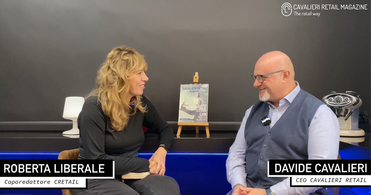 Cavalieri Retail (@cavalieriretail) on Twitter photo #Cretail è al suo 50° Numero! Il #magazine di Cavalieri Retail è un osservatorio dedicato al mondo del #retail, con informazioni aggiornate sul settore.
<a href="/rliberale/">Roberta Liberale</a> e <a href="/Cavalieri_D_/">Davide Cavalieri</a> ripercorrono questo lungo viaggio e ci parlano dei prossimi progetti.
bit.ly/3zbm56c #Cretail è al suo 50° Numero! Il #magazine di Cavalieri Retail è un osservatorio dedicato al mondo del #retail, con informazioni aggiornate sul settore.
<a href="/rliberale/">Roberta Liberale</a> e <a href="/Cavalieri_D_/">Davide Cavalieri</a> ripercorrono questo lungo viaggio e ci parlano dei prossimi progetti.
bit.ly/3zbm56c
