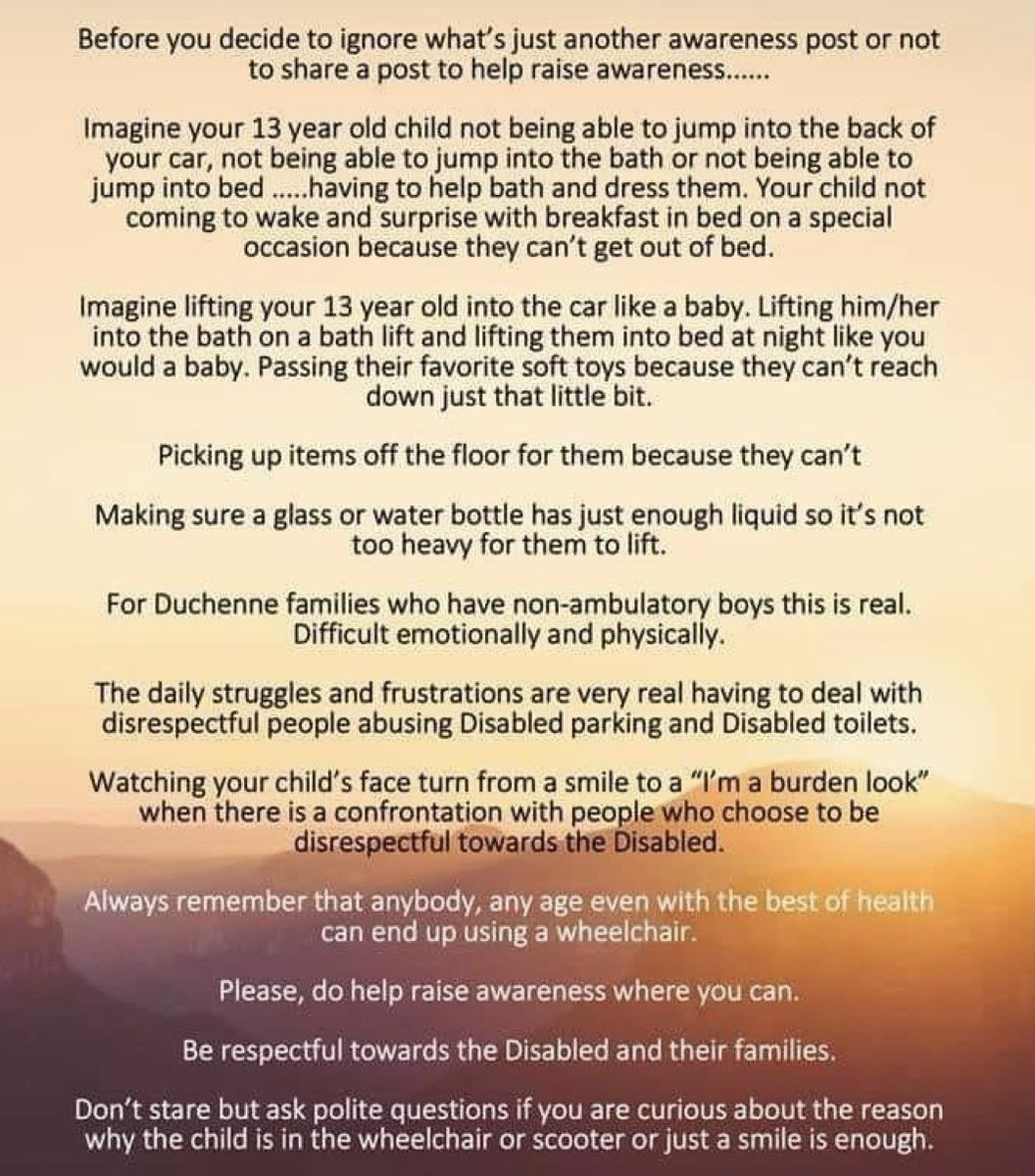 team_mcclean's tweet photo. 👇🏼 this here 100%…..Some of the attitudes we’ve experienced since Ethan became a full time wheelchair user have been disgusting &amp; some of these aren’t just from strangers. We’re not afraid to answer questions, yes Ethan is dying but that doesn’t mean we can’t talk about it. https://t.co/WHRIH5aLJN