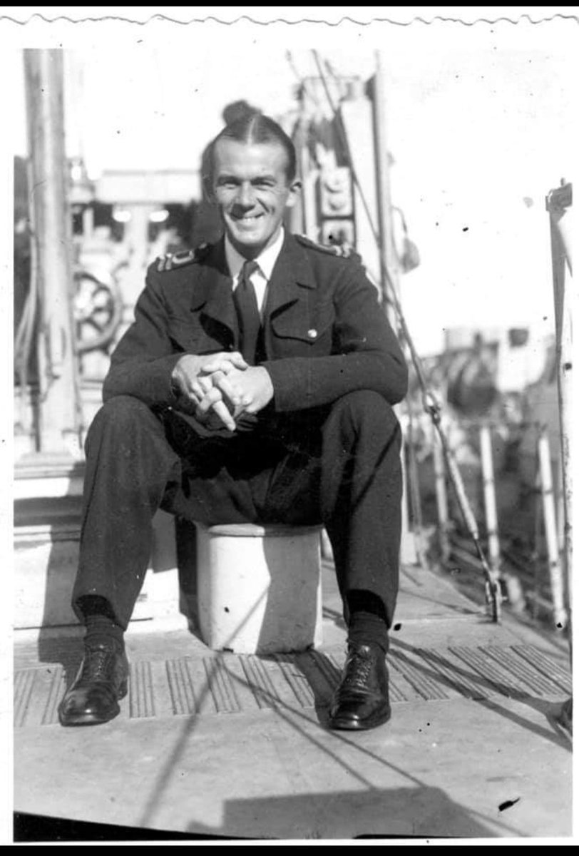 shiphappens1392's tweet photo. Today would of been Sub-Lt Dennis Merritt, CO of ML1392 103th birthday! One of the incredible men whom kept our boat safe during WW2. We will be raising a glass in his honor tonight!
#ww2 #history #coastalforces #lestweforget #HDML #royalnavy https://t.co/N84q2iS8oO