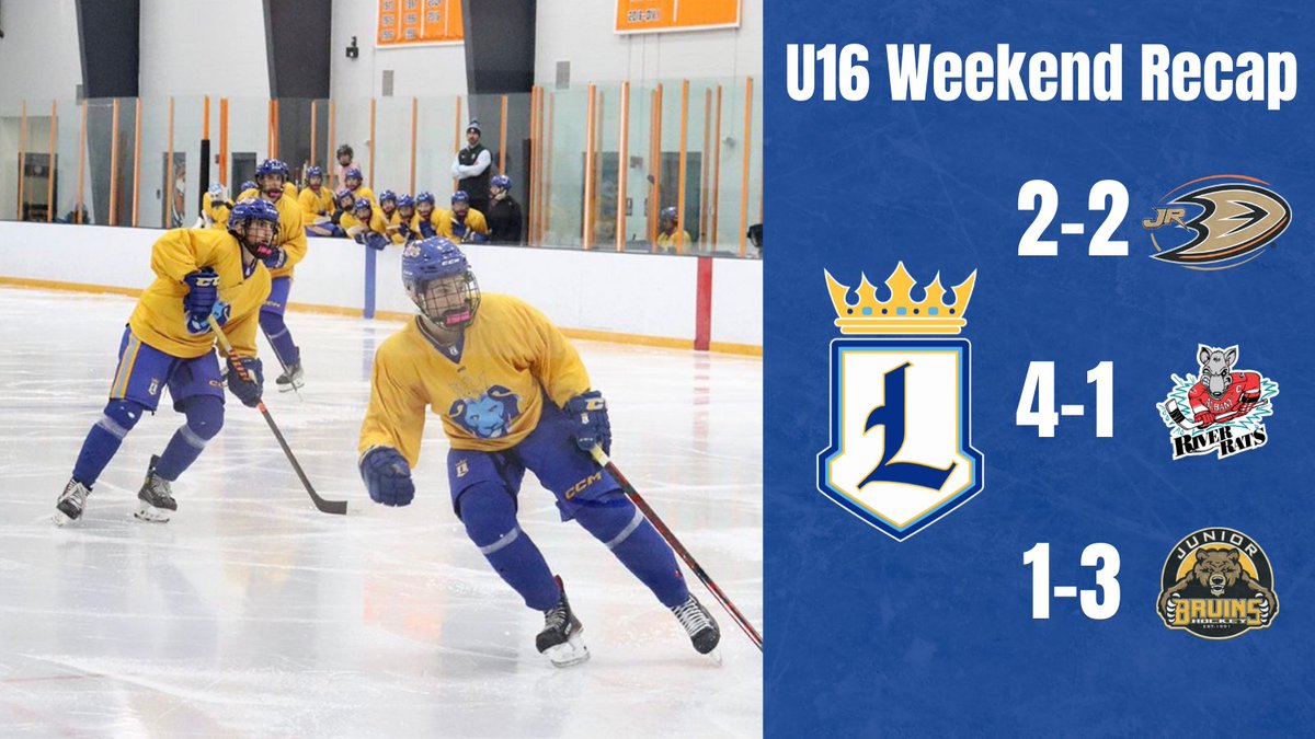 Lions Weekend Recap!

The U19 Girls took home their first tournament championship title at the Fall Foliage Classic in Vermont!

The boys played competitive games throughout the weekend with the U15’s
splitting games with the Cyclones, and the U16's going 1-1-1.

#lions 🦁🏒