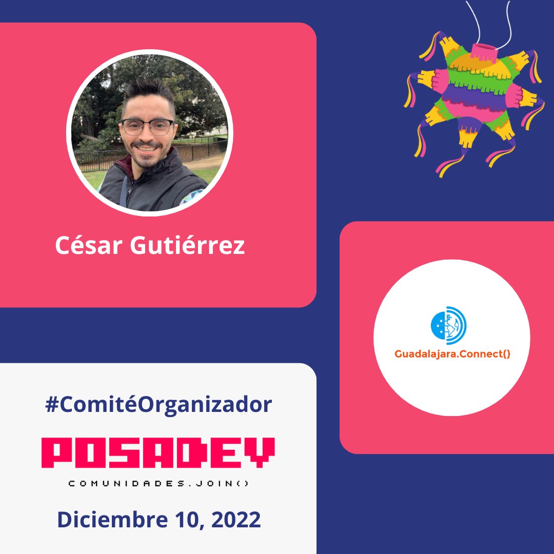 posadev's tweet photo. La comunidad @GDL_Connect presente como parte de la organización para PosaDev 2022.

¡Nos vemos el próximo Sábado 10 de Diciembre!

#ComunidadesUnidas #PosaDev https://t.co/8G0izB20q7