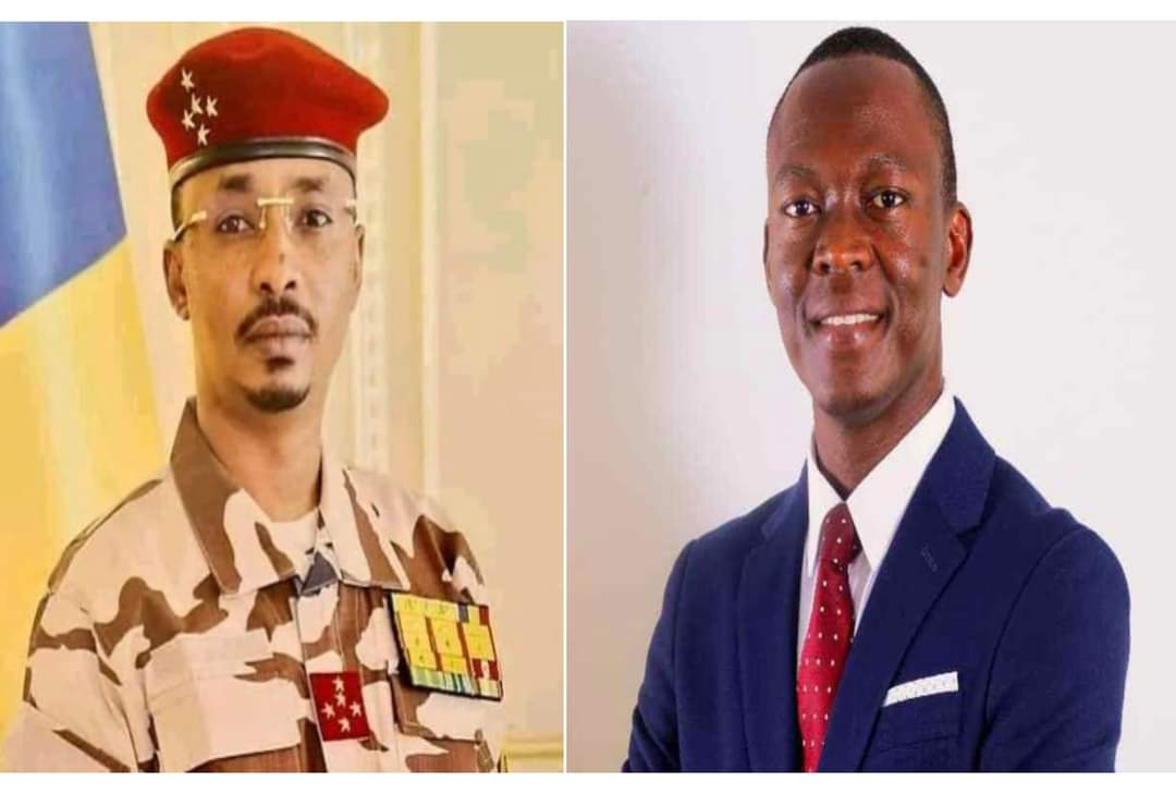 AKTCHAD235's tweet photo. ثمانية (8) لقائات مسائية بين رئيس الفترة الانتقالية الفريق أول محمد إدريس ديبي اتنو وبين السيد سيكسيه مسارا زعيم حزب المحولون.
هذا ��ا أكده رئيس الفترة الانتقالية في حديثه الصحفي. https://t.co/iFXoxR2WBr