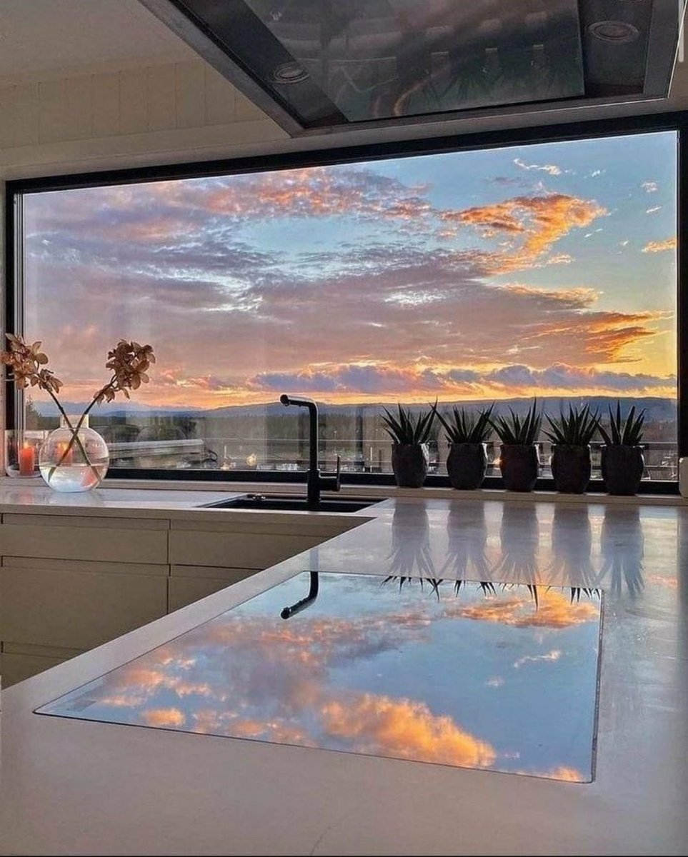 Perfect kitchen view