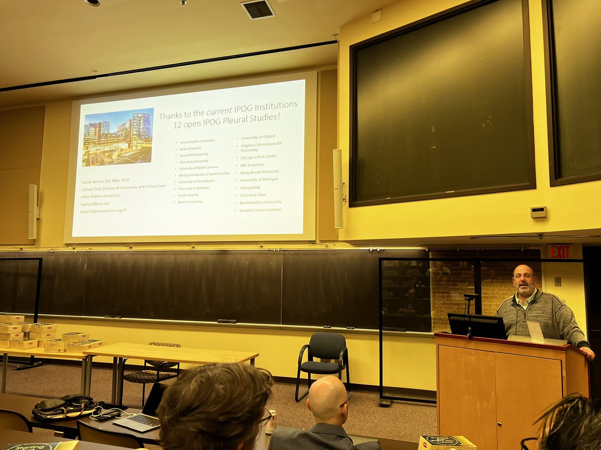 OtisBRickman's tweet photo. Multiple #ipog member institutions now. We’ve come a long way in  pleural research. #richardlightscientificsymposium https://t.co/Xbb9A6FEIQ