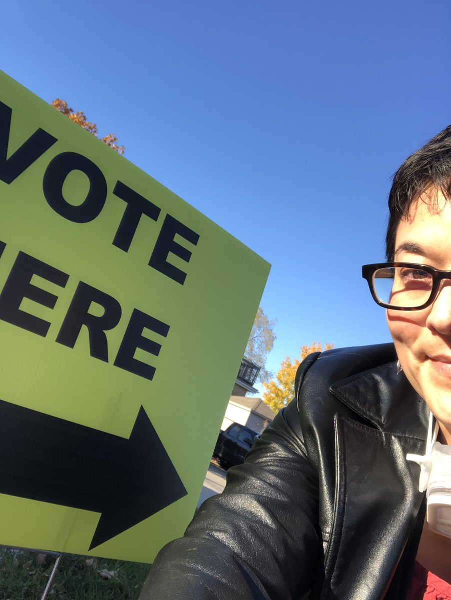 I just voted with hope in my heart. Polls are open until 8pm. Please remember to vote today. So much is depending on the outcome of this election.