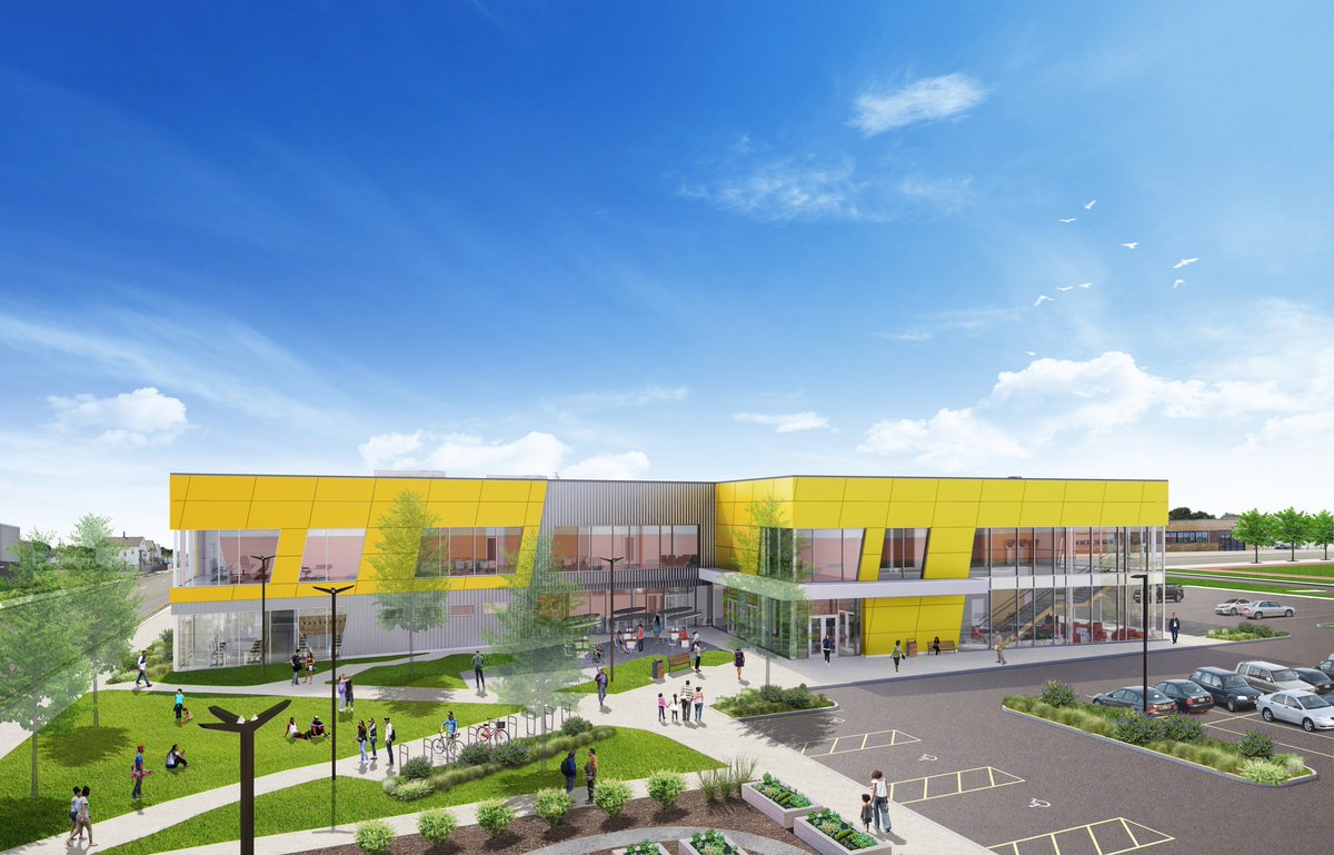 EsperanzaHealth's tweet photo. Last Friday, Esperanza &amp; friends gathered to celebrate the groundbreaking for Phase 2 of our Brighton Park health campus on 47th &amp; California. Opening in the fall of 2023, this 43,000 sq ft building will offer new services for seniors &amp; more access to clinical &amp; behavioral health https://t.co/N1EntVtKNs