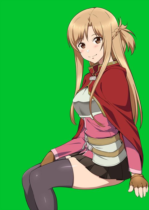劇場版SAO観た記念に。
またはゲーム配信用挿絵。
#アスナ #SAO #ソードアート・オンライン 