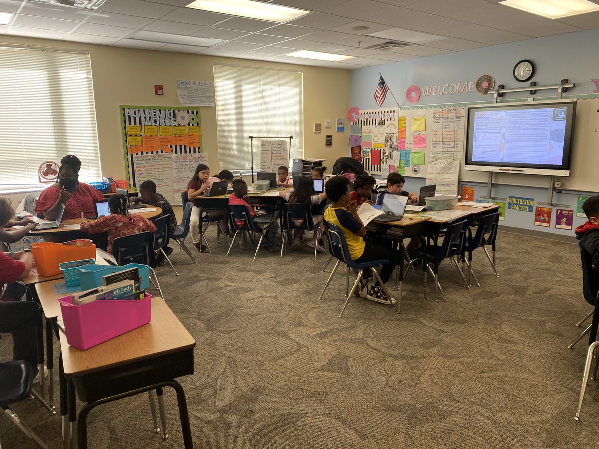 Thank you Ms. Monroe for opening your class to your colleagues &amp; me! We got to see effective instruction around drafting a conclusion for an expository essay, student writing via Google docs, and 1:1 writing conferences with half the class - all in the thirty min block! <a href="/CDLocps/">Curriculum and Digital Learning</a>