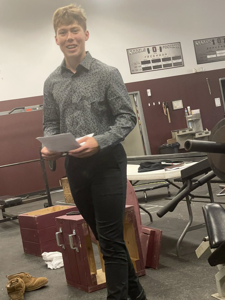 More than football. <a href="/kade_new1/">Kade</a> practicing speech for FFA/Farm Bureau. <a href="/Rebels_Nation/">REBELS NATION ™</a> <a href="/Rebels_OCFB/">Rebels Football</a>