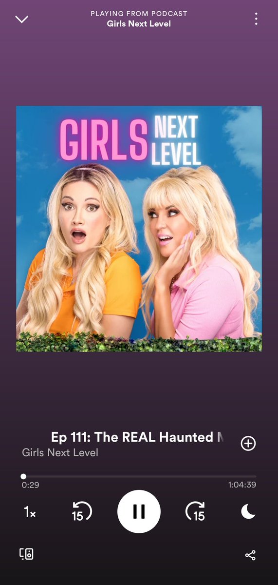 Listening to episode 11 so excited for @hollymadison & @Bridget Girls Next Level podcast can't wait till the next episode #girlsnextlevel #spotifypodcasts #spotify 🌟✨🌟✨🌟✨🌟✨🌟✨🌟🙏🏾