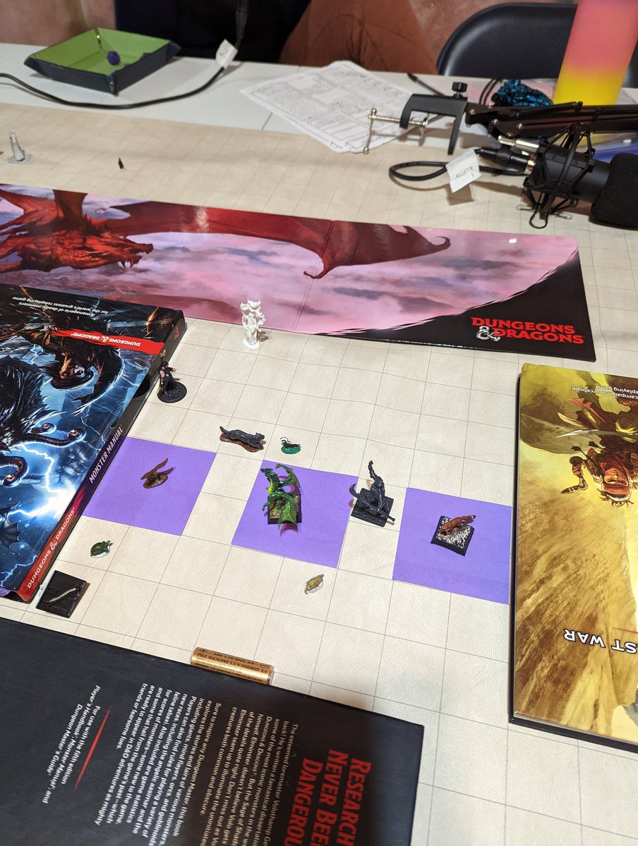 UpstairsAlchemy's tweet photo. Here are the pictures as promised for the finale of Fiends of the Freylands. Only top tier quality set design here at Upstairs Alchemy. #dnd #dnd5e #dndminiatures #ttrpg https://t.co/pEFDR7wHmw