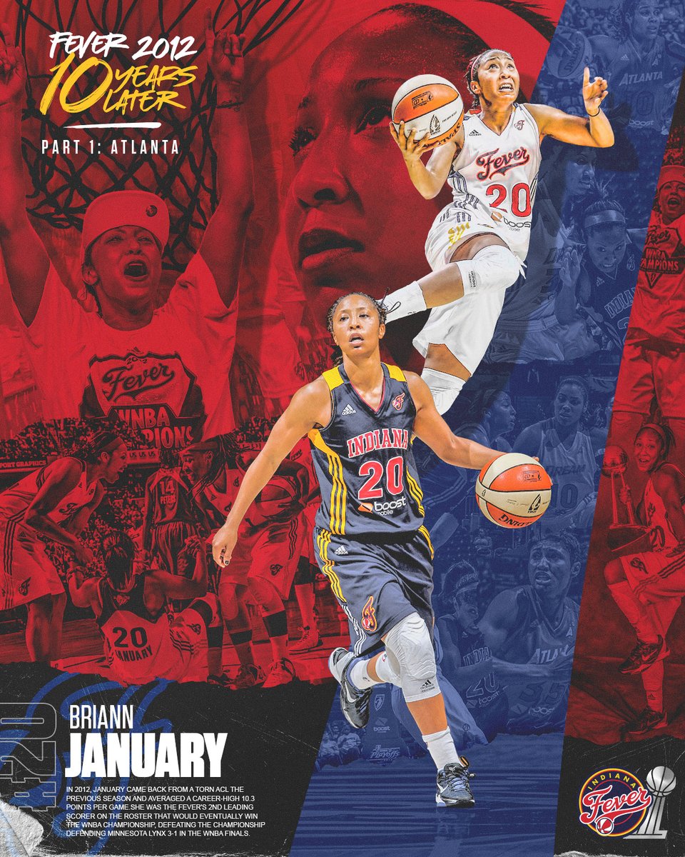 IndianaFever's tweet photo. Fever 2012: 10 Years Later is a three-part series recapping the #Fever2012 @WNBA championship.

hear from @Catchin24, @LD_ChalkTalk, @BriannJanuary &amp; more of the squad as they relive winning the title on it's 10th anniversary

watch Part 1: Atlanta ➡️ https://t.co/TGRrivYgrX https://t.co/GHogAxPHYx