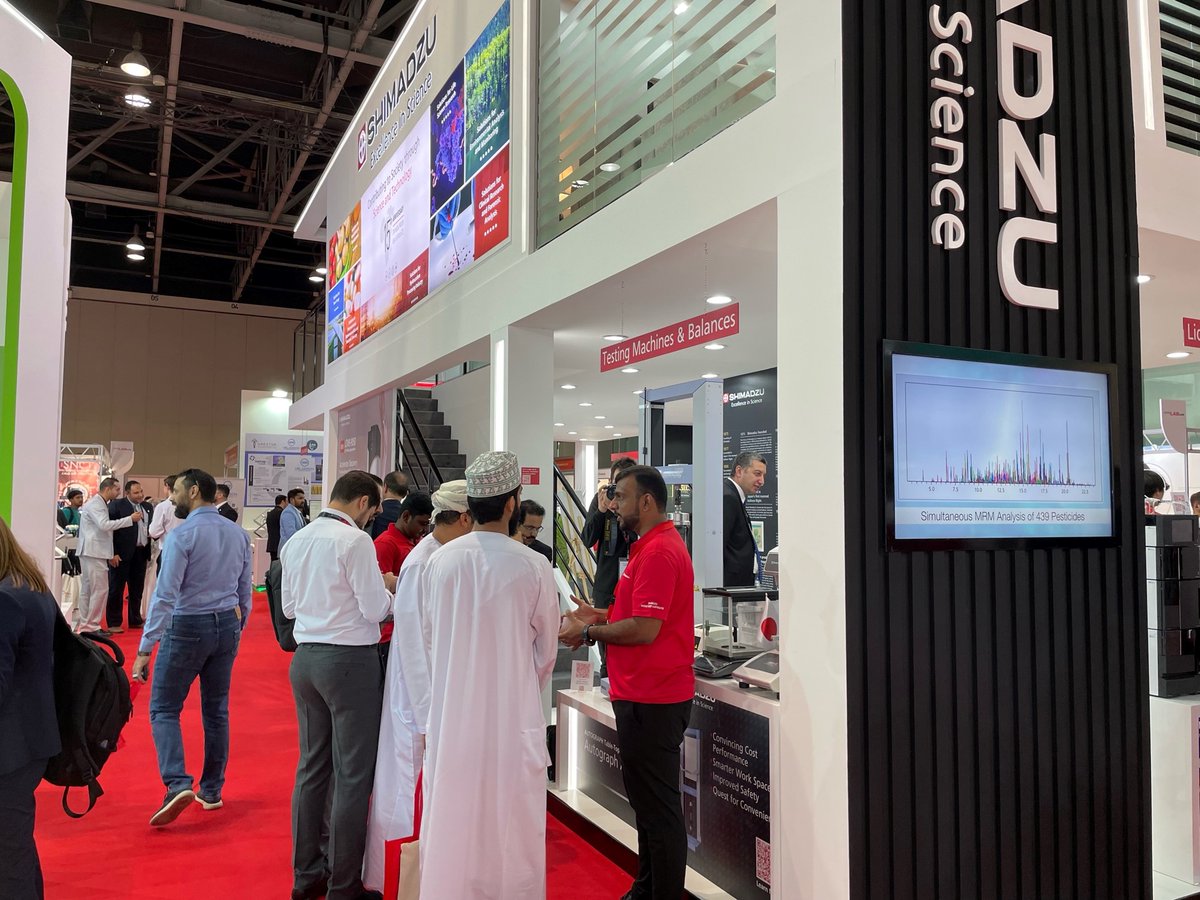 Shimadzu_mea's tweet image. It’s been a busy but exciting Day 1 of ARABLAB 2022. If you are attending ARABLAB and haven’t gotten a chance to visit us yet, do drop by booth #370 in Sheikh Saeed Hall 1.

#Arablab2022 #Shimadzu #ShimadzuMEA #SMEA #Arablablive @ArabLab