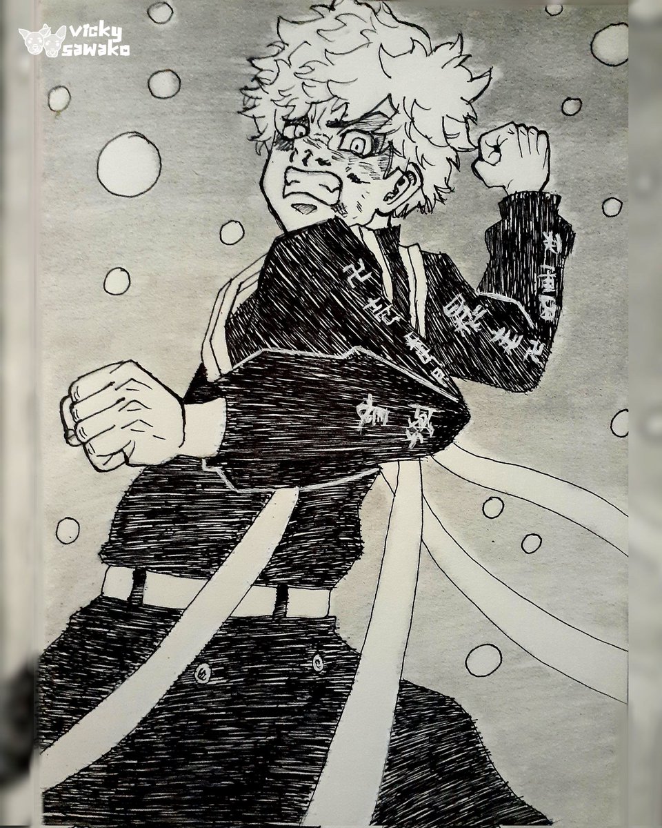 vickysawako's tweet photo. Dibujo de takemichi 😊
Dejaré las redes por un tiempo para poder centrarme en cosas que me ayudarán en el dibujo y en mi persona. Luego les contare como me fue 😁
#tokyorevengers #takemichi https://t.co/WdLmTJjAoz