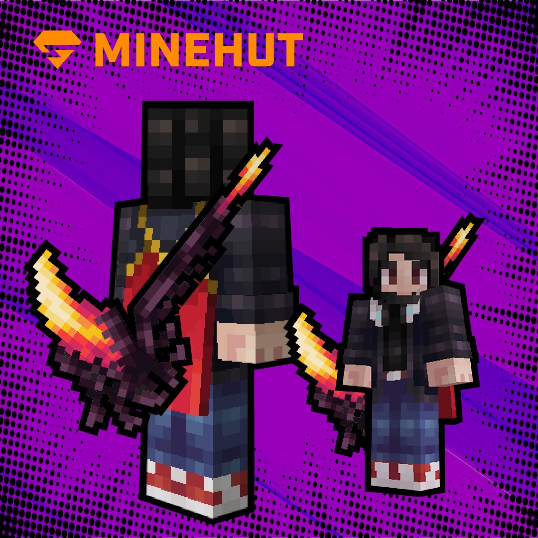 Just in time for Halloween, two new spooky cosmetics are here: Bat Wings and The Night Bringer! 🦇🧛‍♂️💀

Grab these and other ~ last-minute costume ideas ~ for your character: bit.ly/3g4nAfE