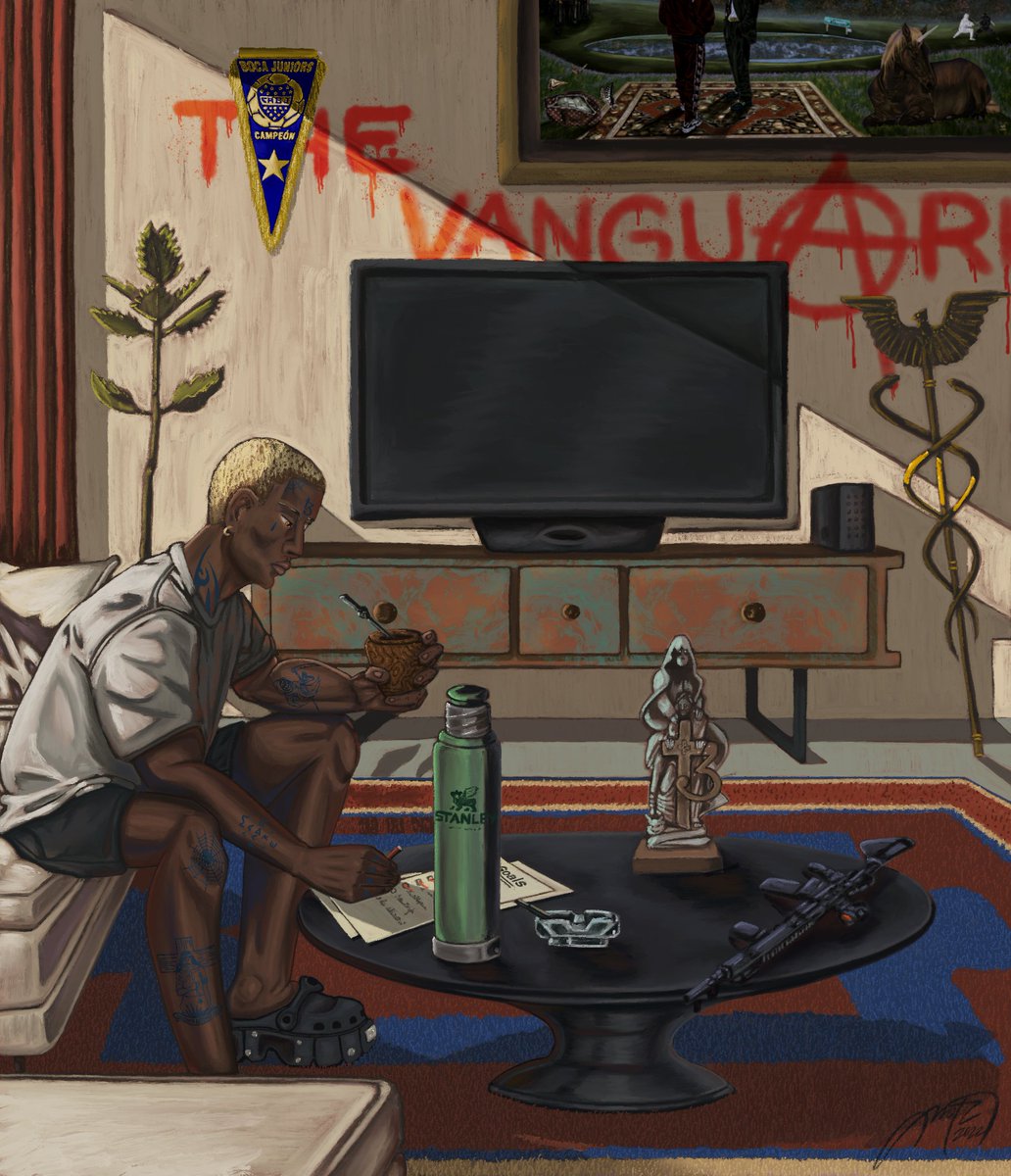 🏴‍☠️🚨ALERT NEW DROP🚨🏴‍☠️

"A winner in the morning "

digital paint 2000 x 2325 px

🩸15 ed  5.5 tz 

The Vanguard is here 🖖🏿🩸

objkt.com/asset/KT1BGgoC…

#Tez #Tezos #Turro