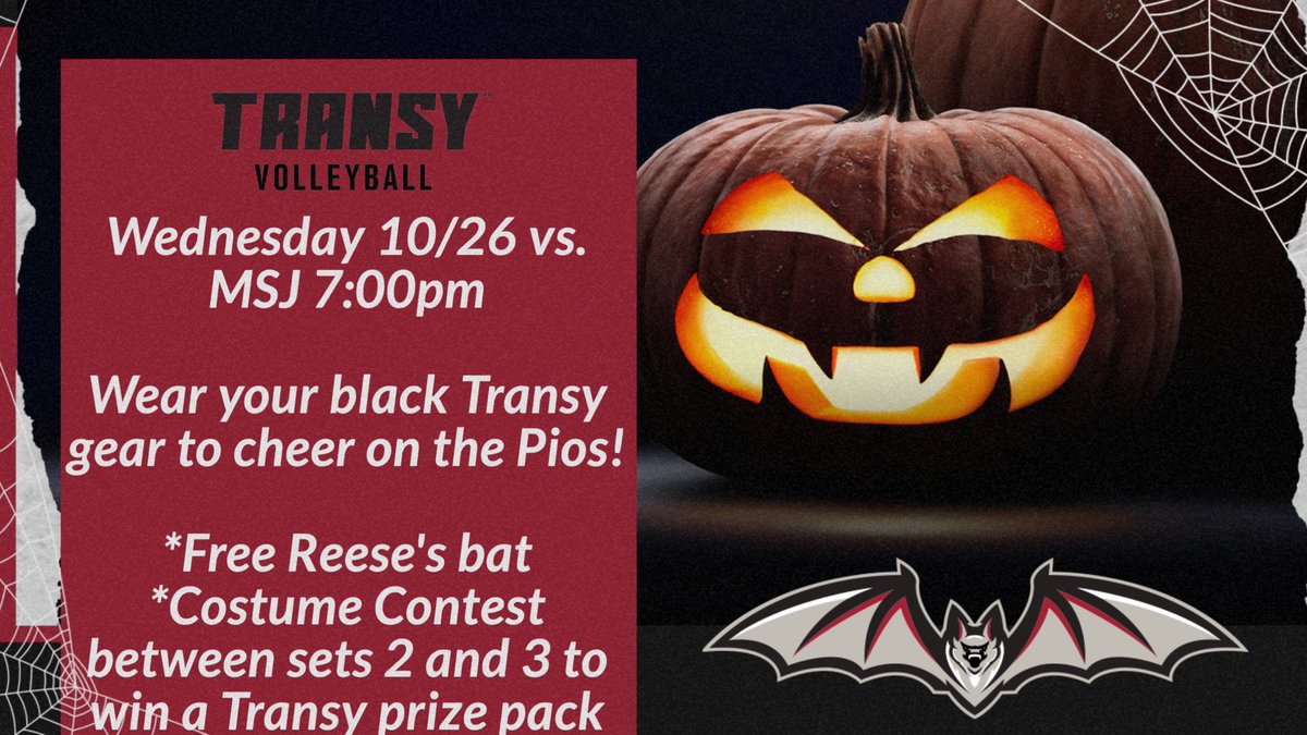 Wednesday night, <a href="/TransylvaniaWVB/">Transylvania WVB</a> faces off with the only other HCAC undefeated team for the #1 seed going into the HCAC Tournament! 
#flypios🦇