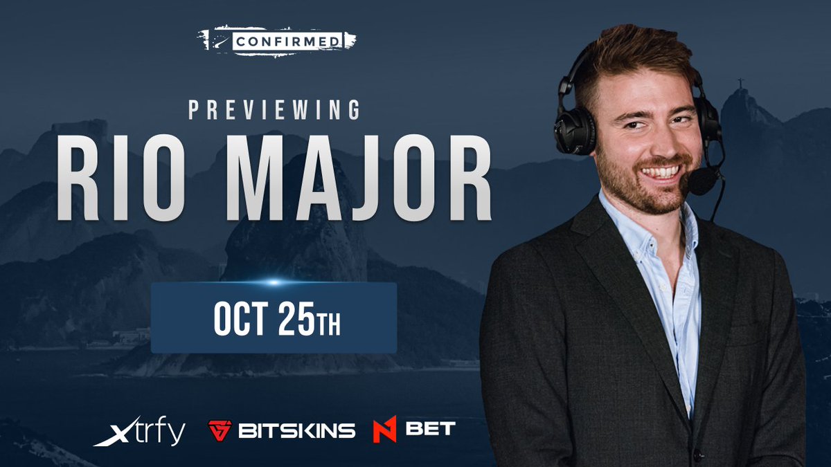 ❓ What: #IEM Rio Major preview & Pick'Em ⏰ When: Oct 25, 20:00 CEST 📺 Where: twitch.tv/hltvorg We will be waiting for you! @HLTVconfirmed
