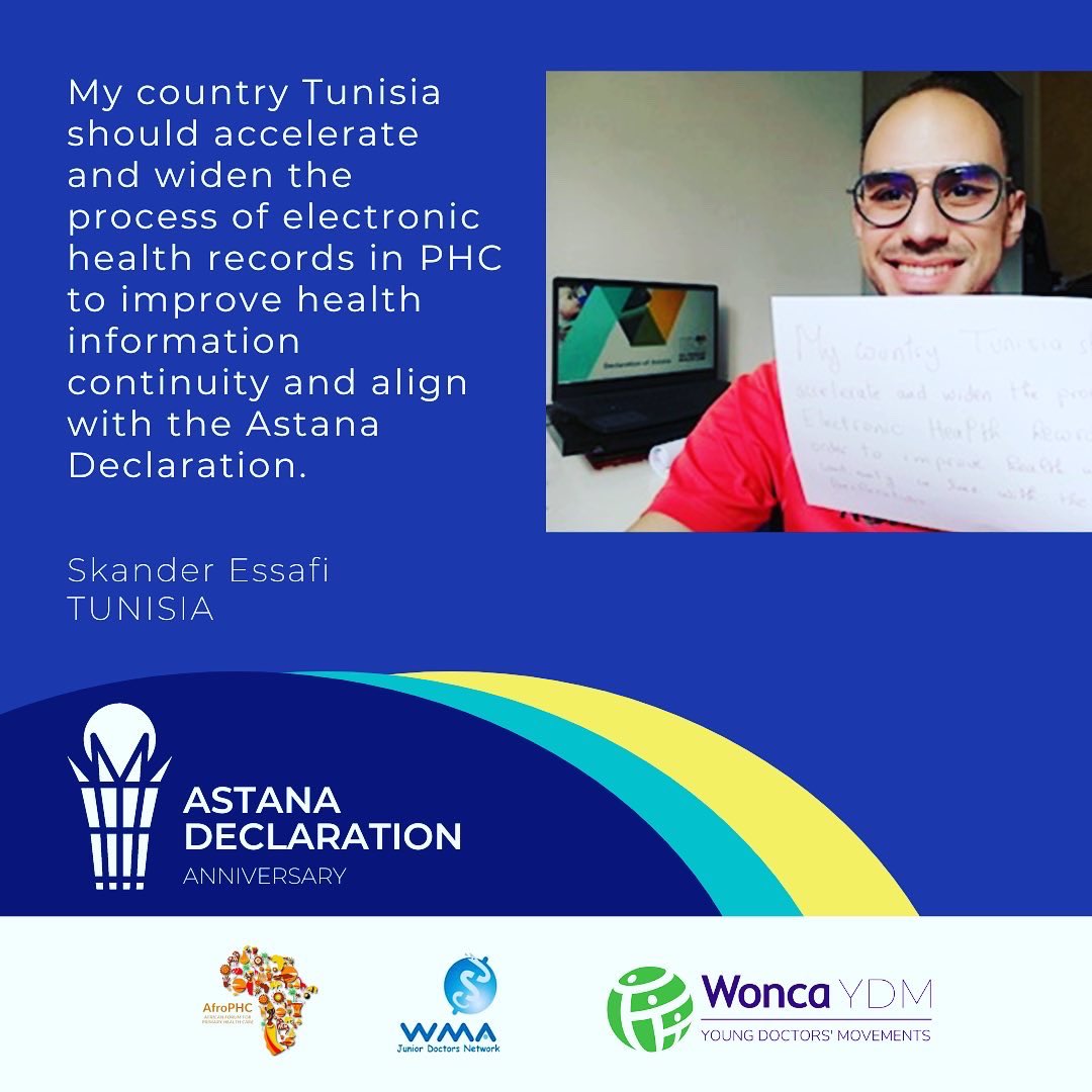 WMAJDN's tweet photo. With the Astana Declaration (2018) we cherish global commitment to strive for Universal Health coverage and Sustainable Development Goals by strengthening PHC.

#Astana4PHC #youngdoctors4astana #primaryhealthcare https://t.co/zN20SRiFmr