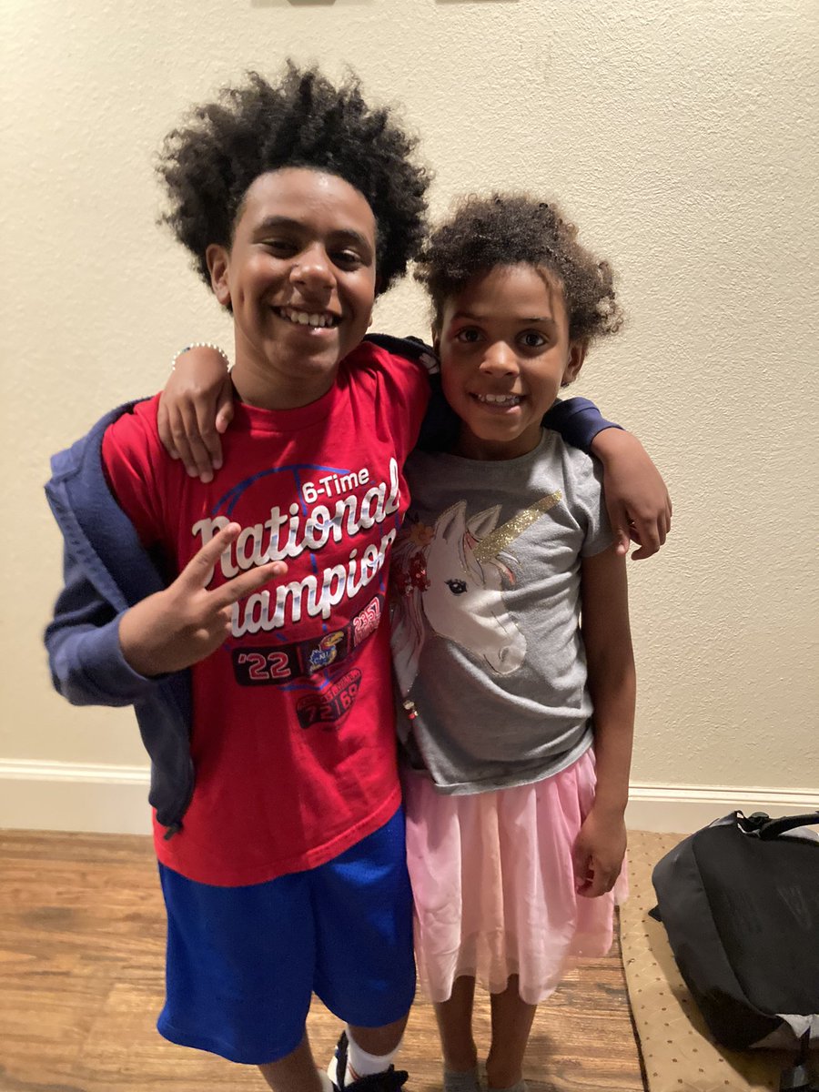 ashleacSEL's tweet photo. Red Ribbon Week cuties:
Wear Red day for Joel
50’s wear for the 50th Day of school for Lena
Already missing them being at the same school! #pisdpoweredbylearning https://t.co/m0hXYl9SwE