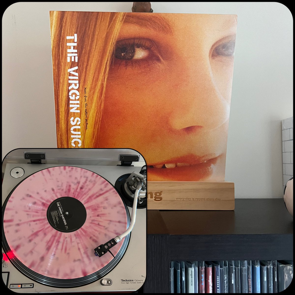 ReImagineRecord's tweet photo. Now spinning at the Havens Household! 💜🖤🎶😎 https://t.co/a2F4u6AIQO