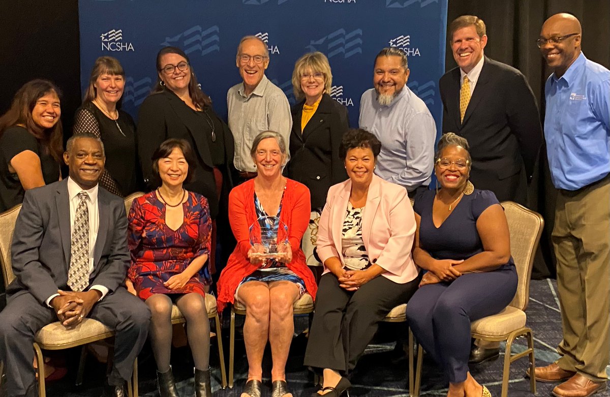 CONGRATS to our Multi-Family division, winners of the <a href="/NCSHAhome/">NCSHA</a> Program Excellence Award for "Re-envisioning of the Bond/4% Program" ow.ly/cjyC50LjC4U