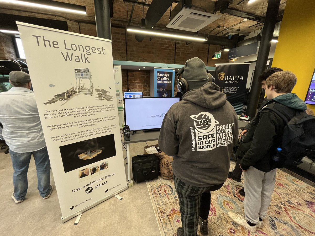 Had a really lovely day at the expo with <a href="/BAFTAScotland/">BAFTA Scotland</a>! Scotland has such a rich and talented developer scene! Thank you so much to everyone who stopped by and chatted, it was so nice to meet you all/ catch up! ☺️ #BAFTAScotAwards #scottishgamesweek #indiedev #gamedev