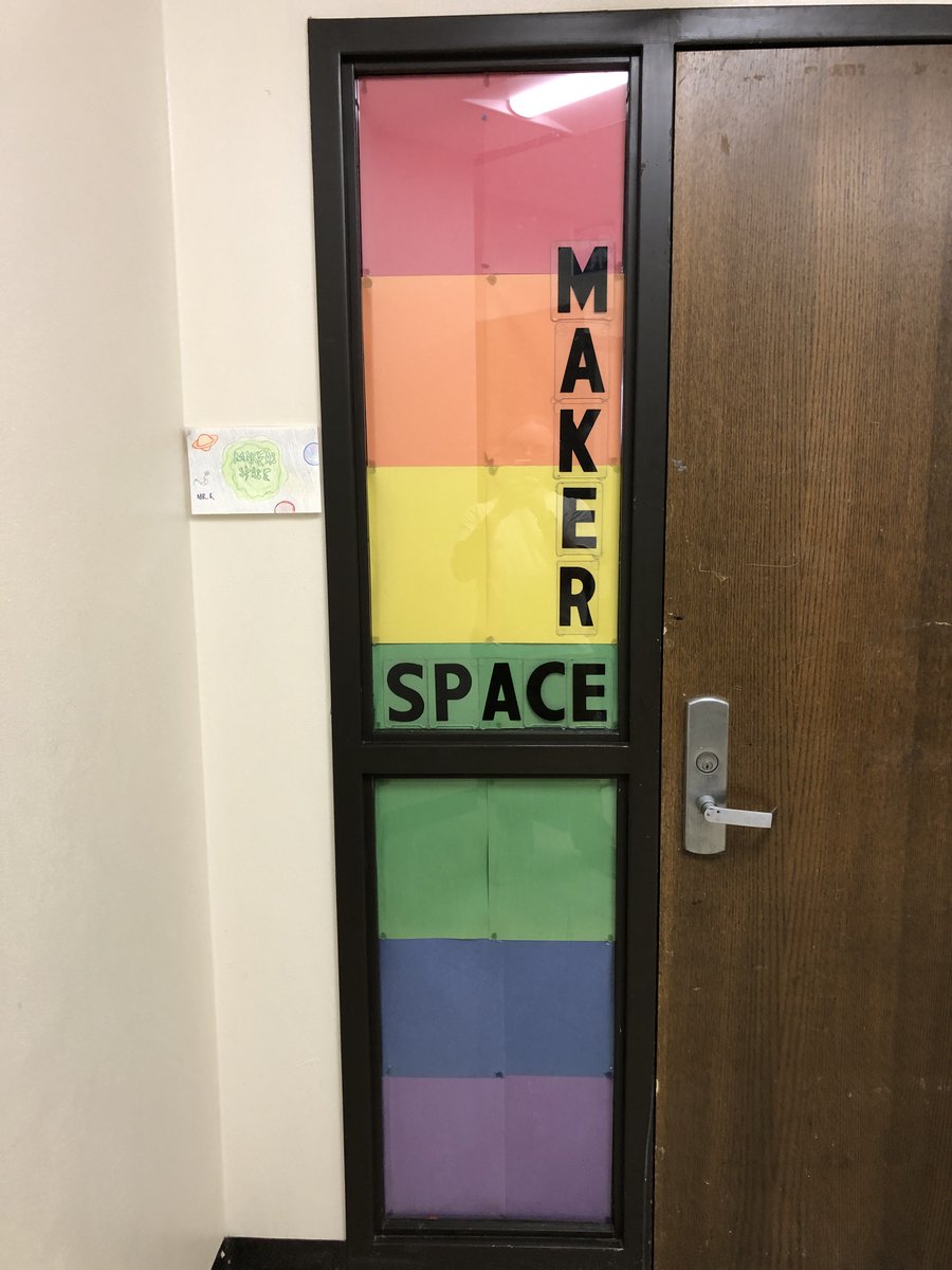 JPMSSTEAM's tweet photo. ALL are welcome in the JPMS Maker Space! Please donate TODAY to help us continue to offer STEAM @ JPMS! @MPS_JusticePage https://t.co/AF164bDm9M