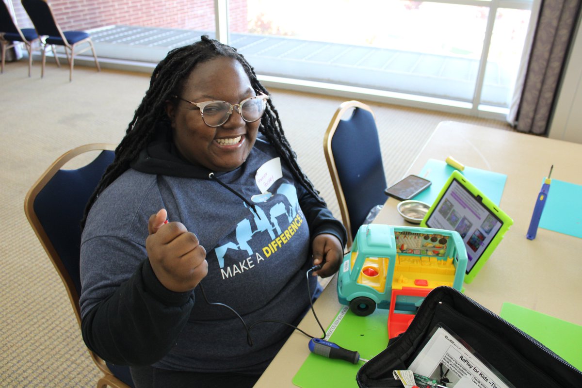 replayforkids's tweet image. We had the privilege of working with @JohnCarrollU and @uakron on toys last week! These students put in some great work!