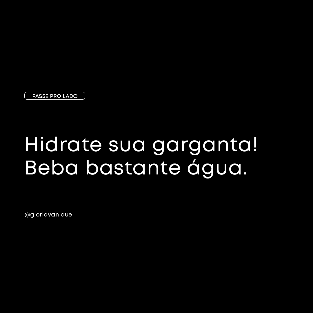 gloria_vanique's tweet photo. (continuação) Hoje, trago algumas dicas que eu uso pra que essa situação acabe o mais rápido possível.

Me diz aí, qual foi a última vez que você acordou sem voz? O que você fez para ela voltar?

#gloriavanique #comunicacao #semvoz https://t.co/dXOX025LG1