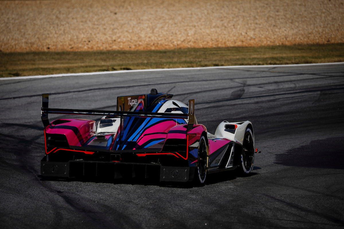 IMSA's tweet photo. GTP glamour shots from pre-season testing at @RoadAtlanta. 

#IMSA | #GTP
@BMWMotorsport | @CadillacVSeries | @HondaRacing_HPD https://t.co/YizdRPELFg