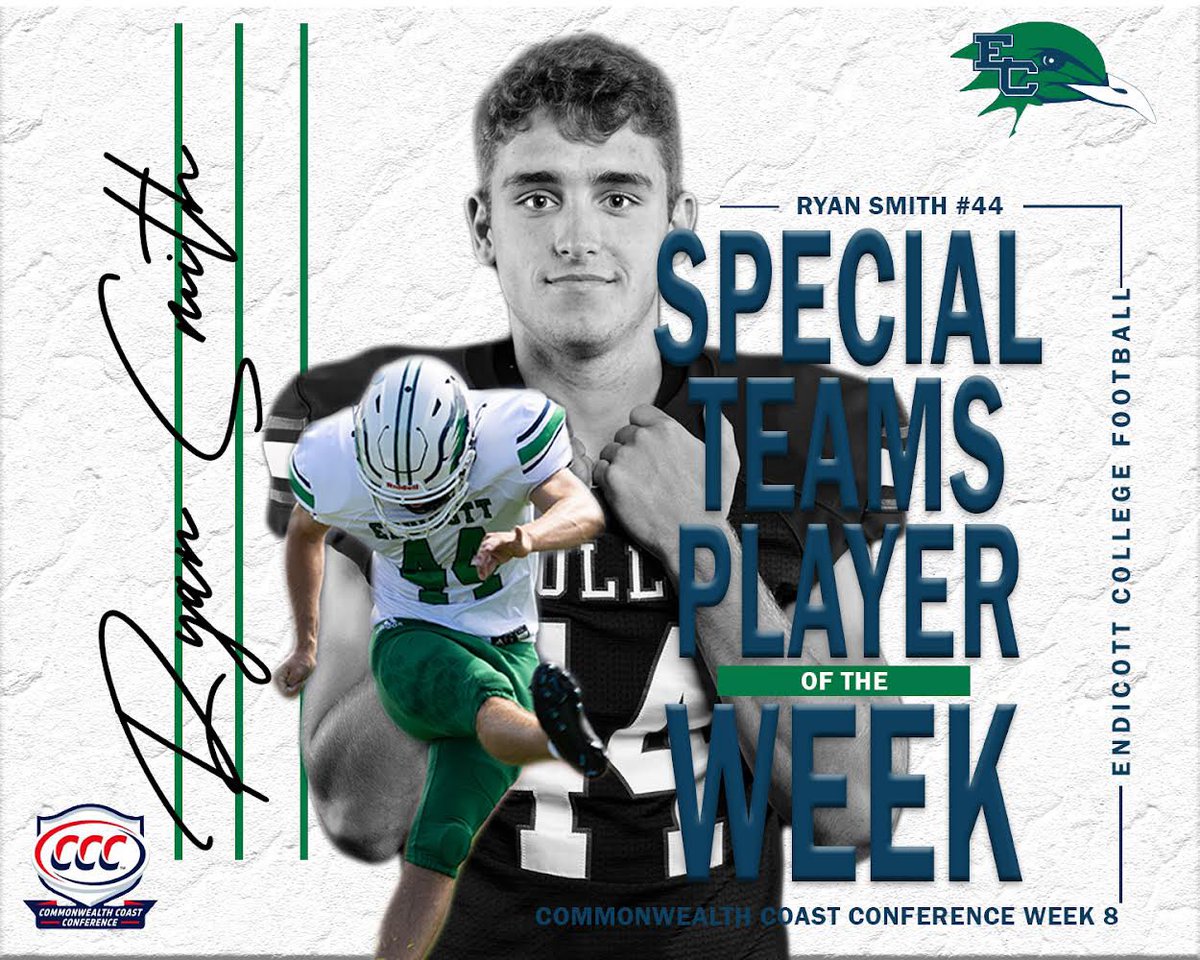 Congratulations to our three players that were named <a href="/CCC_Sports/">Sports CCC</a> Players of the Week‼️🐦

Hector Johnson - Defensive Player of the Week

Joe Tirrell - Defensive Rookie of the Week

Ryan Smith - Special Teams Player of the Week

#BeachBall 🏖🏈
#BeachPa22 
#D3FB