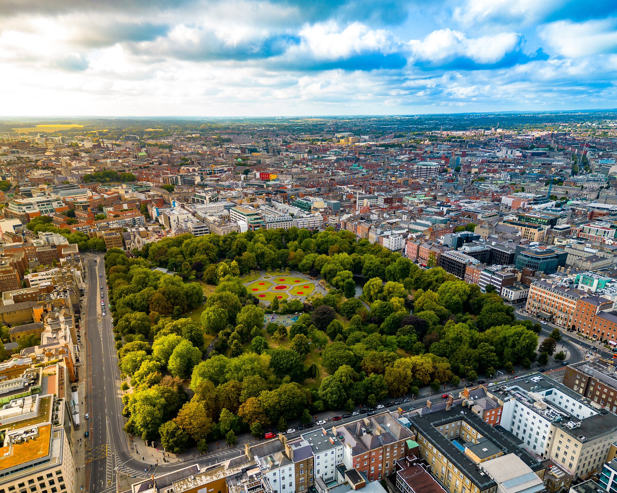 Aerial.ie on Twitter "The beautiful St. Stephen’s Green, Dublin