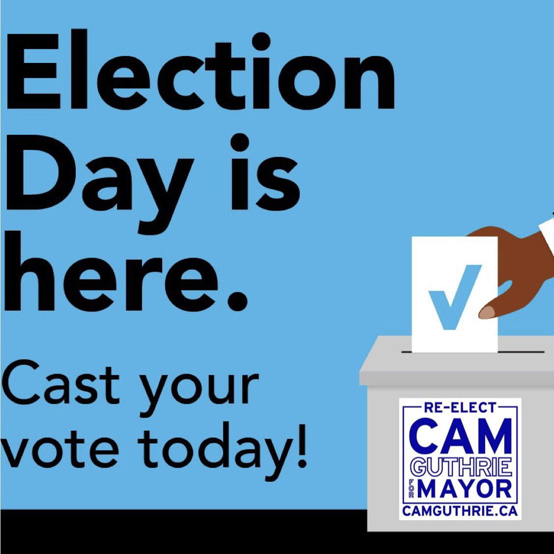 #TeamCam wants to remind everyone of where the nearest polls are! Link: vote.guelph.ca/ufaqs/where-an… #ReElectCam