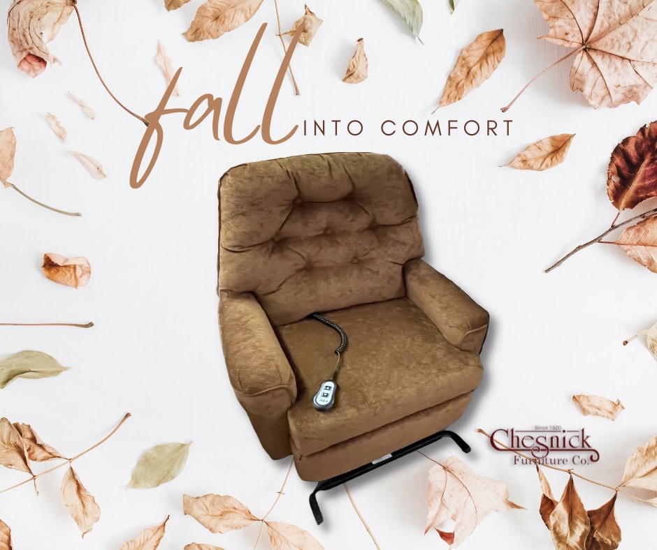 Lift chairs provide the ultimate level of comfort, especially to those with mobility difficulties.  

Skip the wait and shop our in-stock selection with FREE financing options available!  

#Chesnicks #LiftChairs #Chesnicks