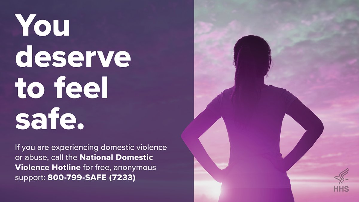 Abuse is never okay. Know the signs of intimate partner violence. Free, anonymous help is available: bit.ly/3DrcD0R.