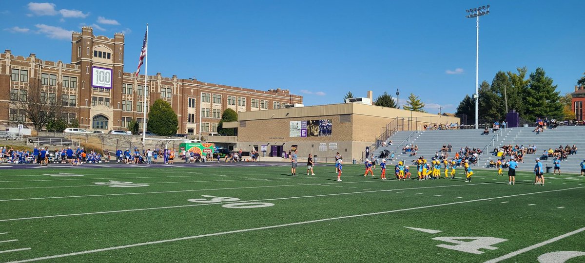 VACSports's tweet photo. Bandit Bowl at the PIT. Thanks to the athletic department, Elder Band and KofC for a great day. @ehsports @GcylF @ElderFBParents https://t.co/wf9pJo1s4i