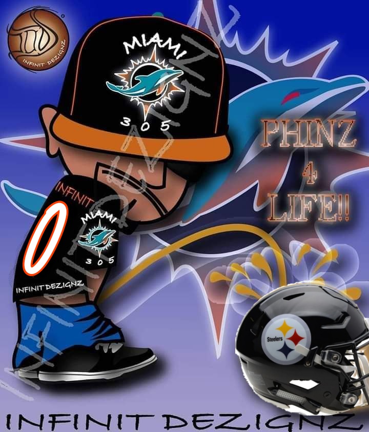 Infinit1LLC's tweet photo. 💥GREAT #victorymonday FOR OUR #MIAMIDOLPHINS @MiamiDolphins OVER THEM #Steelers @steelers  #Yeeaaa #FINSUP #PHINZ4LIFE #INFINIT1 #INFINIT1LLC #INFINIT1ENT #INFINIT1DEZIGNZ https://t.co/NS8HHud3ky