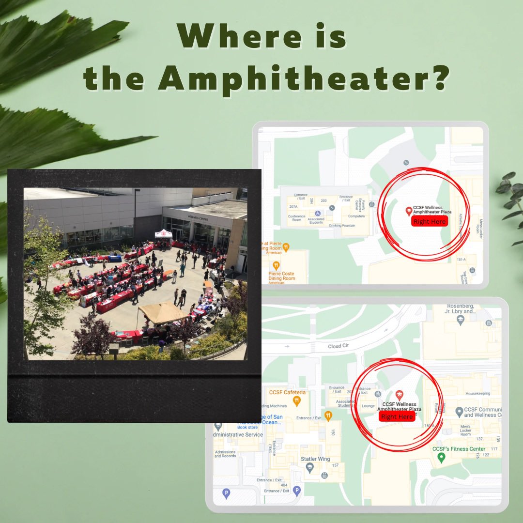 Unity Day is this Thursday at the Amphitheater from 10-2p.m! Don’t miss out on exploring the many clubs and resources we have available at <a href="/OfficialCCSF/">City College of San Francisco</a>