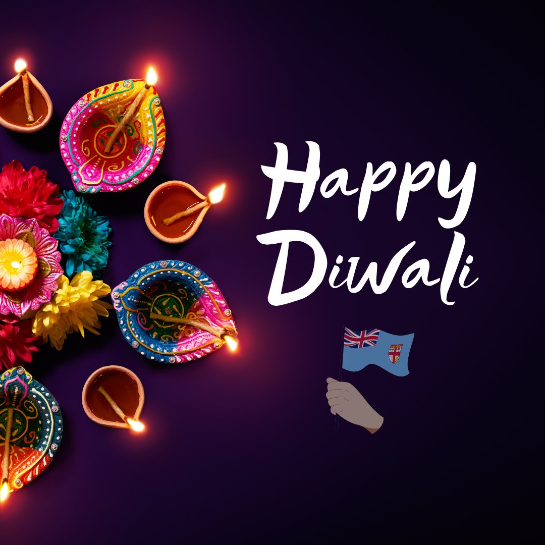 In many ways, we’re fortunate to call Fiji home — a home where we celebrate our diversity. Diwali is a time for sharing and caring, and triumph of good over evil. It is my hope, the light it brings reaches every corner of your homes. #HappyDiwali to my fellow Fijians 🇫🇯