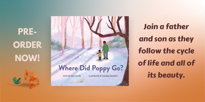 Have you ever considered how you might discuss grief and loss with a child? As with any difficult emotion, a picture book can pave the way.  Where Did Poppy Go? is coming your way in just one week but you can pre-order wherever books are sold.  #wheredidpoppygo?