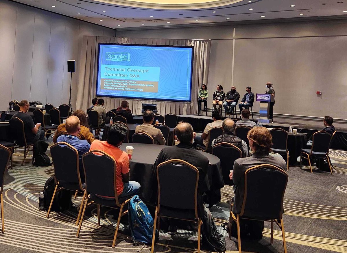 CloudArmory's tweet image. We are here at #SpinnakerSummit! Thank you to speakers @Makincashby and @kelseyhightower.  Be sure to meet other members of the Armory team today and tomorrow.

#DevOps #ContinuousDelivery