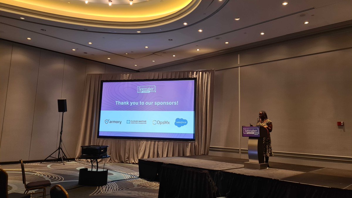 CloudArmory's tweet image. We are here at #SpinnakerSummit! Thank you to speakers @Makincashby and @kelseyhightower.  Be sure to meet other members of the Armory team today and tomorrow.

#DevOps #ContinuousDelivery