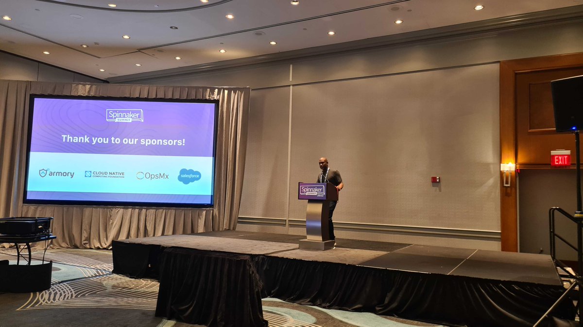 CloudArmory's tweet image. We are here at #SpinnakerSummit! Thank you to speakers @Makincashby and @kelseyhightower.  Be sure to meet other members of the Armory team today and tomorrow.

#DevOps #ContinuousDelivery