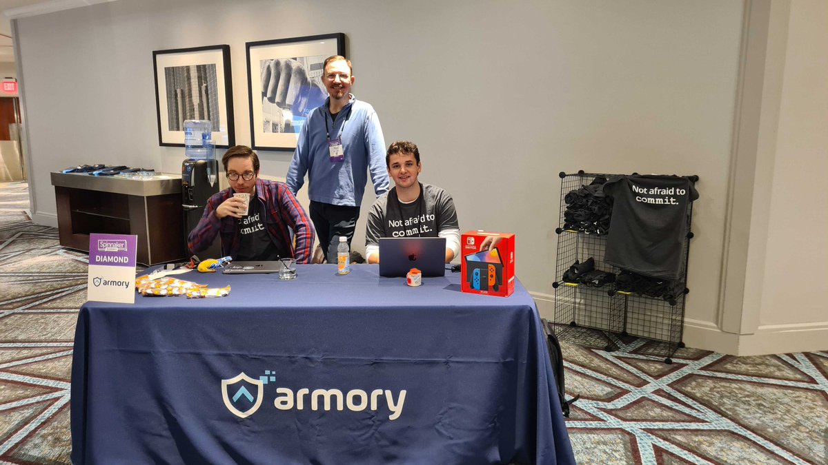 CloudArmory's tweet image. We are here at #SpinnakerSummit! Thank you to speakers @Makincashby and @kelseyhightower.  Be sure to meet other members of the Armory team today and tomorrow.

#DevOps #ContinuousDelivery
