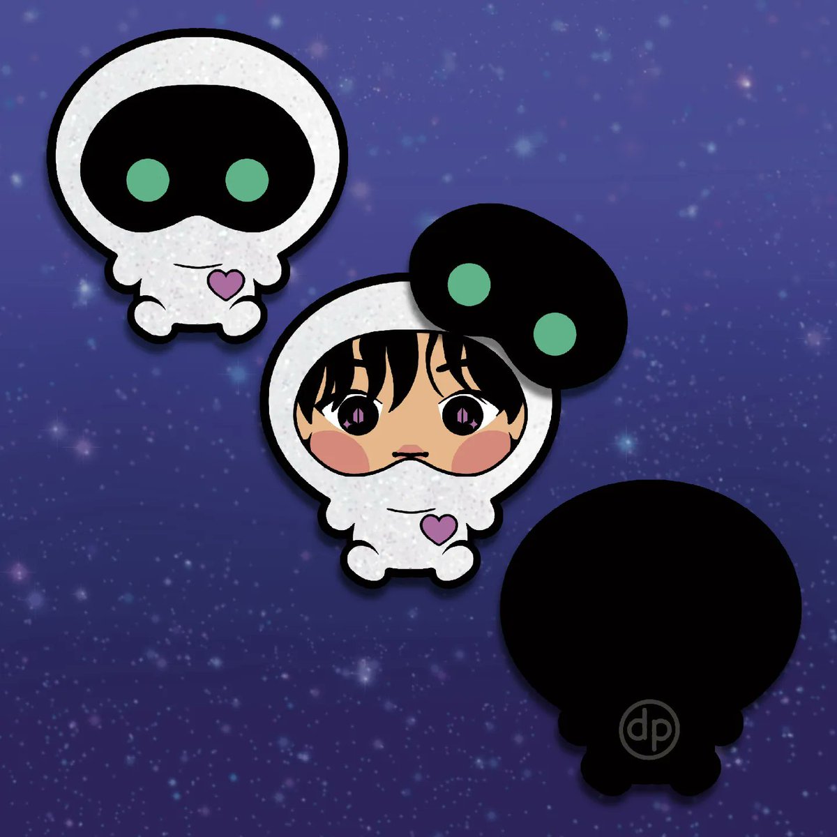 DanBamPins's tweet photo. DESIGN DROP
Wootteo x Astronaut Jin
Magnetic Hard Enamel Pin

DEETS:
1.5 TO" 1.75"
Hard Enamel
Black Nickel or Black dyed metal
Glittered body
Magnetic Wootteo Mask revealing Jin
Backstamp TBD

#bts #theastronautjin #Jin #btsarmy #btsenamelpins https://t.co/7vjNENLuAV